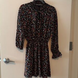 Rachel Zoe Multicolor Floral Long Sleeve Dress